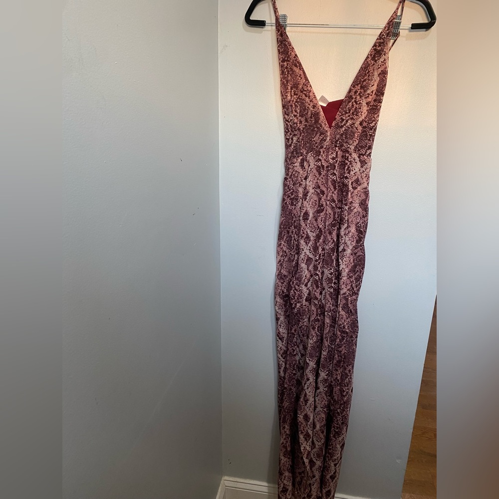 Snake skin jumpsuit